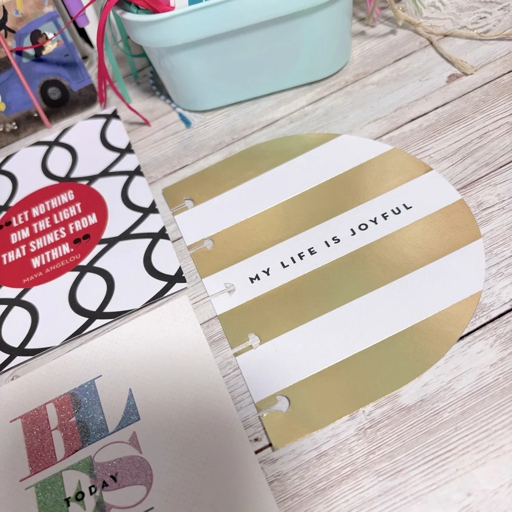 FREE WHEN BUNDLED Happy Planner Decorative Inserts Lot of 5 Planner Decoration